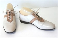 PARABOOT Derby à Lacets Tout Cuir Crème T 6.5 / 40 BE