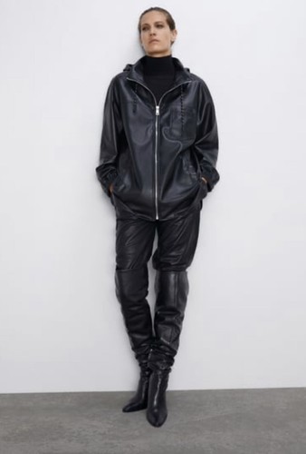 Nwt zara faux leather - zara, jacket