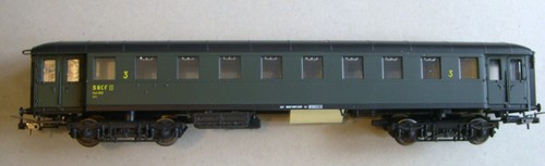 Voiture sncf c8 - ho,