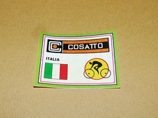N°12 A COSATTO ITALIA PANINI SPRINT 71 CYCLISME 1971 WIELRIJDER CICLISMO CYCLING