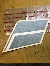 1 autocollant supérieur gauche selle 600 350 ducati 066185221 pantah 81 83