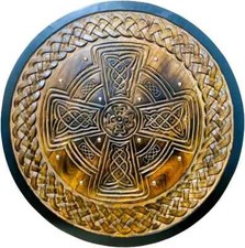 En Bois Rond Bouclier 61cm