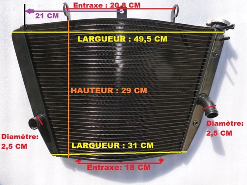 Radiateur gsxr 1000 - radiateur,