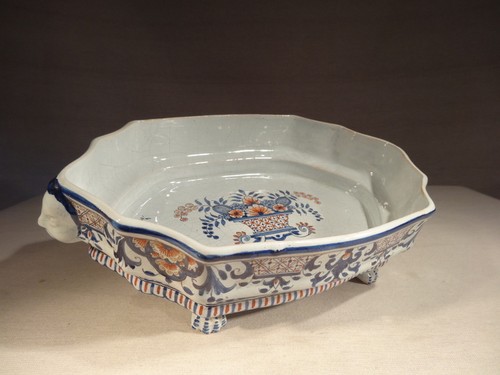 Ancienne jardiniere faience - jardiniere,