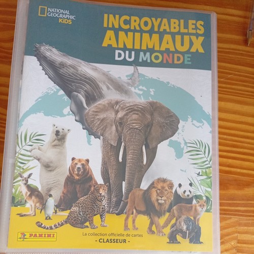 Panini incroyables animaux - panini,