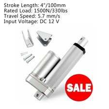 1500N Actionneur Vérin Linéaire Système 12V 100mm Levage Électrique Moteur