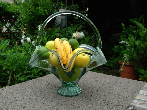 Grand beau panier ancien - et,