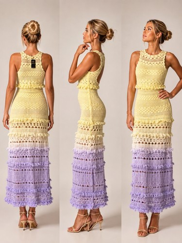 Neuf robe maje crochet - neuf!,
