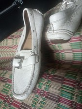 Mocassin Prada en Cuir Plateforme Très Bon État Taille 37/37,5