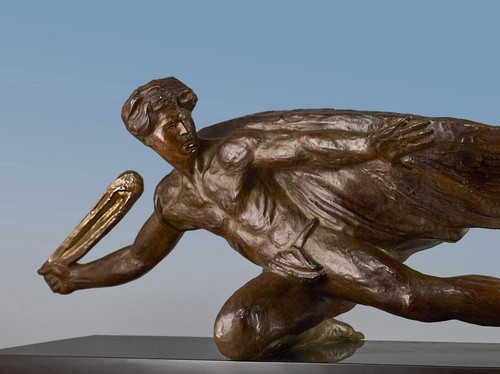 Kelety bronze 60cm - a.,