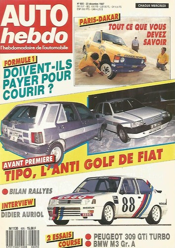 Auto hebdo 605 - auto, /
