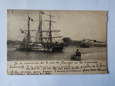 CPA/ BORDEAUX / BATEAU MORUTIER EN RADE