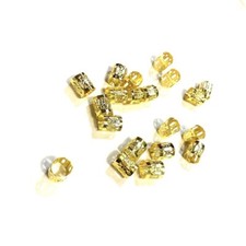 Bagues métal ecraser gold - métal, à