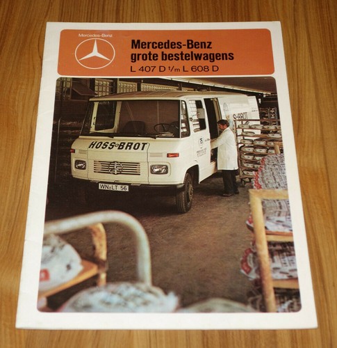Catalogue mercedes 407 l - mercedes, d