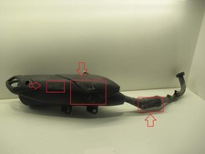 Pot d'échappement (Mbk /