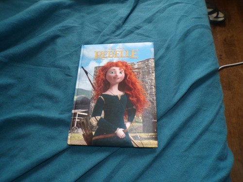 Livre rebelle disney pixar - livre,