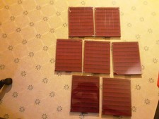 7 Medailliers Leuchtturm Feutrine Bordeaux Pour 48 Capsules Plus Ou Moins Abîmés