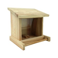 Mangeoire à Oiseaux En Bois