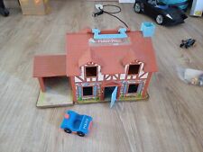 jouet ancien maison ferme fisher price 952 1969/1980 vintage