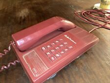 Téléphone fixe à touches Matra communication Contact Ambiance années 80 vintage