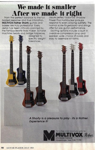 Hofner multivox 1983 - multivox,
