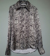 Chemise Zara Noir Et Blanc 34