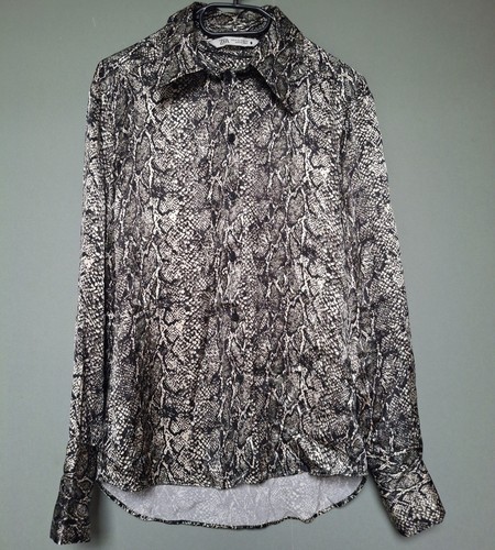Chemise zara noir - blanc, 34