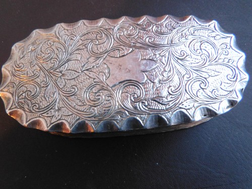 Ancienne boite argent - ancienne,