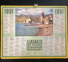 Almanach  Calendrier 1951