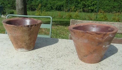 Paire pot resine hugues - de,