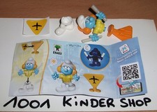 KINDER EN402 EN 402 SCHTROUMPF SMURF SCHLUMPF SMURFS IN THE CITY + BPZ
