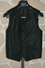 Gilet de costume noir neuf