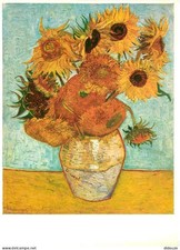 Art - Peinture - Vincent Van Gogh - Sonnenblumen - Sunflowers - Tournesols - Neu