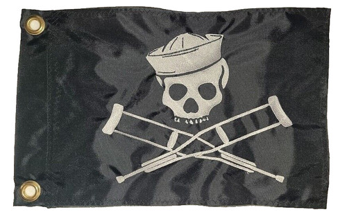 Jackass sailor safety flag atv - sailor,