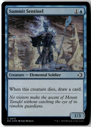 Summit sentinel foil lorwyn - sentinel,