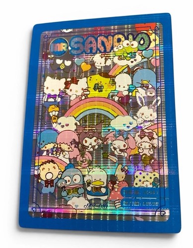 Sanrio all characters blue - characters,