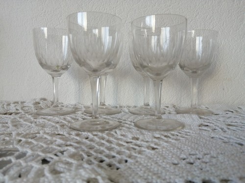Lot anciens verres - de,
