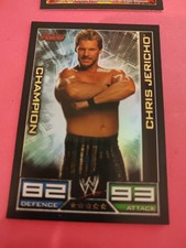 Chris Jéricho Champion Carte Brillante Catch Topps Slam Attax 2008