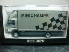 WOW EXTREMEMENT RARE Mercedes Atego 815 valise Minichamps LE 550 1:43 Minichamps