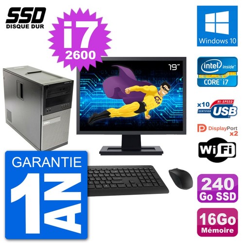 Tour dell 7010 ecran - ecran, 19"