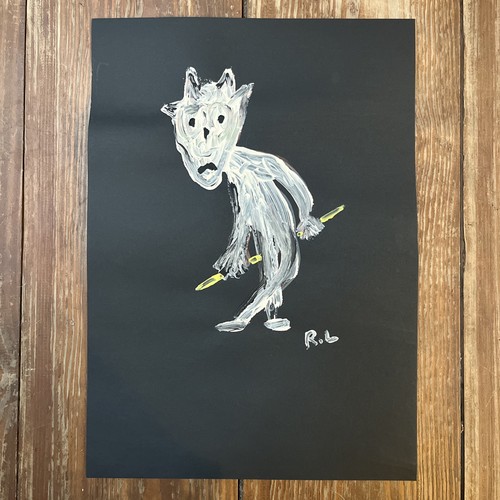 Originale peinture sur papier - originale,