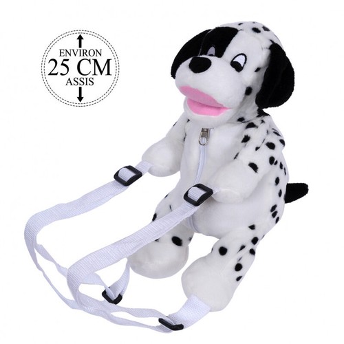 Peluche sac dos dalmatien - peluche, à