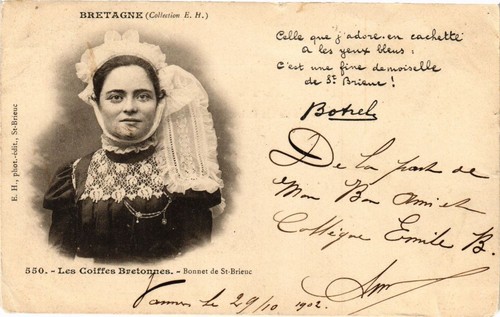 Cpa les coiffes - cpa,