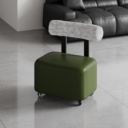 Chaise basse roulettes - basse, à