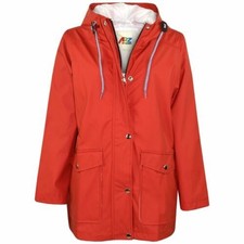 Veste Imperméable Rouge