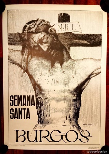 Affiche poster burgos semana - affiche,