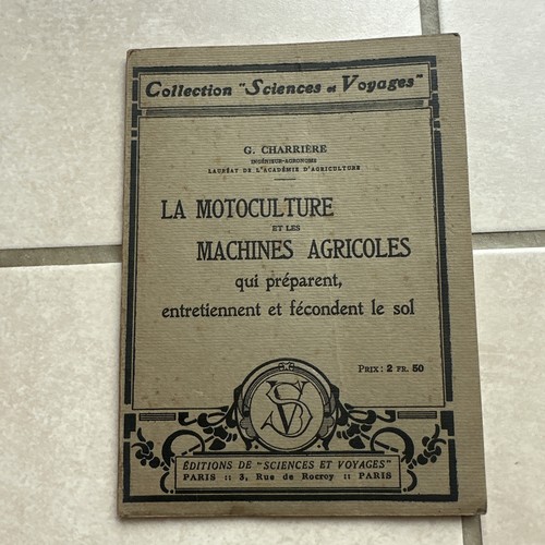 Motoculture machine - motoculture, et