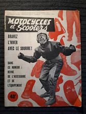 (323A) MOTOCYCLES et Scooters N°137, Décembre 1954, BMW R 51/3, Salon de Londres