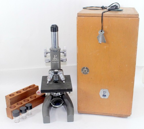 Vintage propper microscope - microscope, no