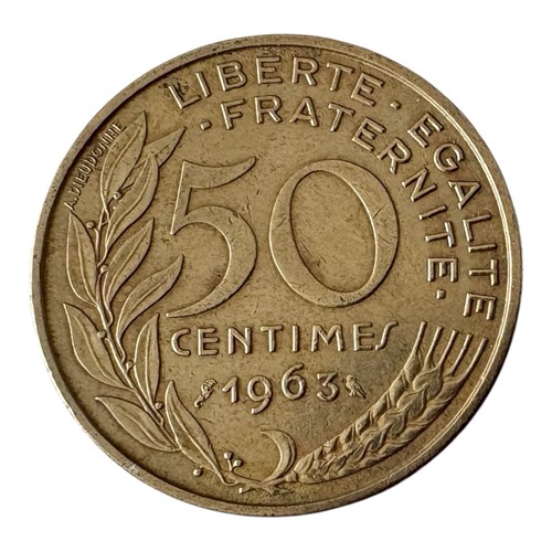 Pièce monnaie centimes - pièce, 50